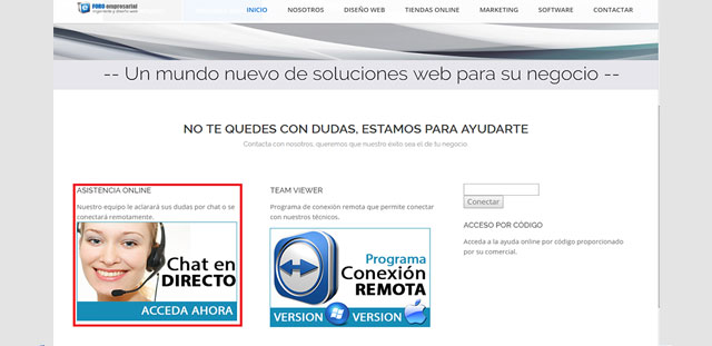 Acceso Ayuda On Line
