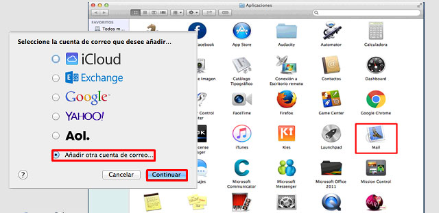 Configuración Mail En Mac OS